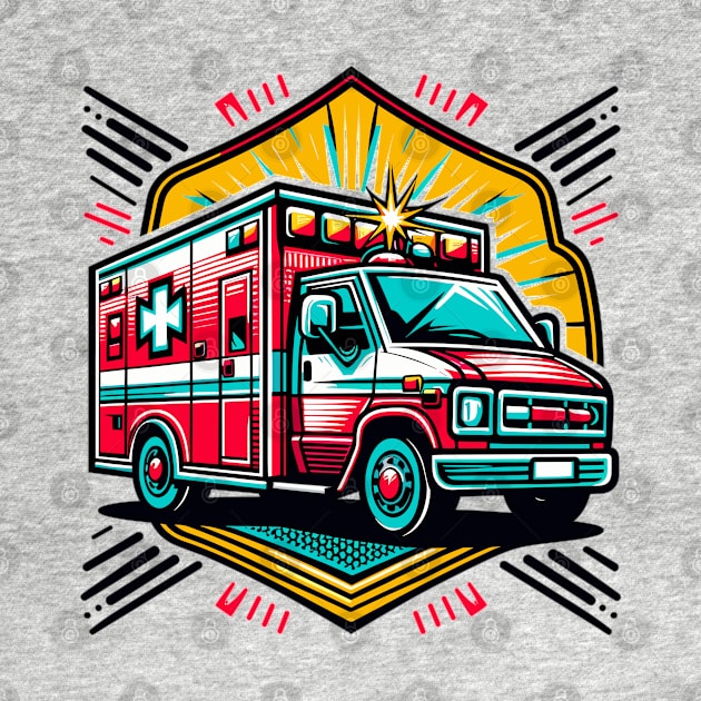 Ambulance by Vehicles-Art